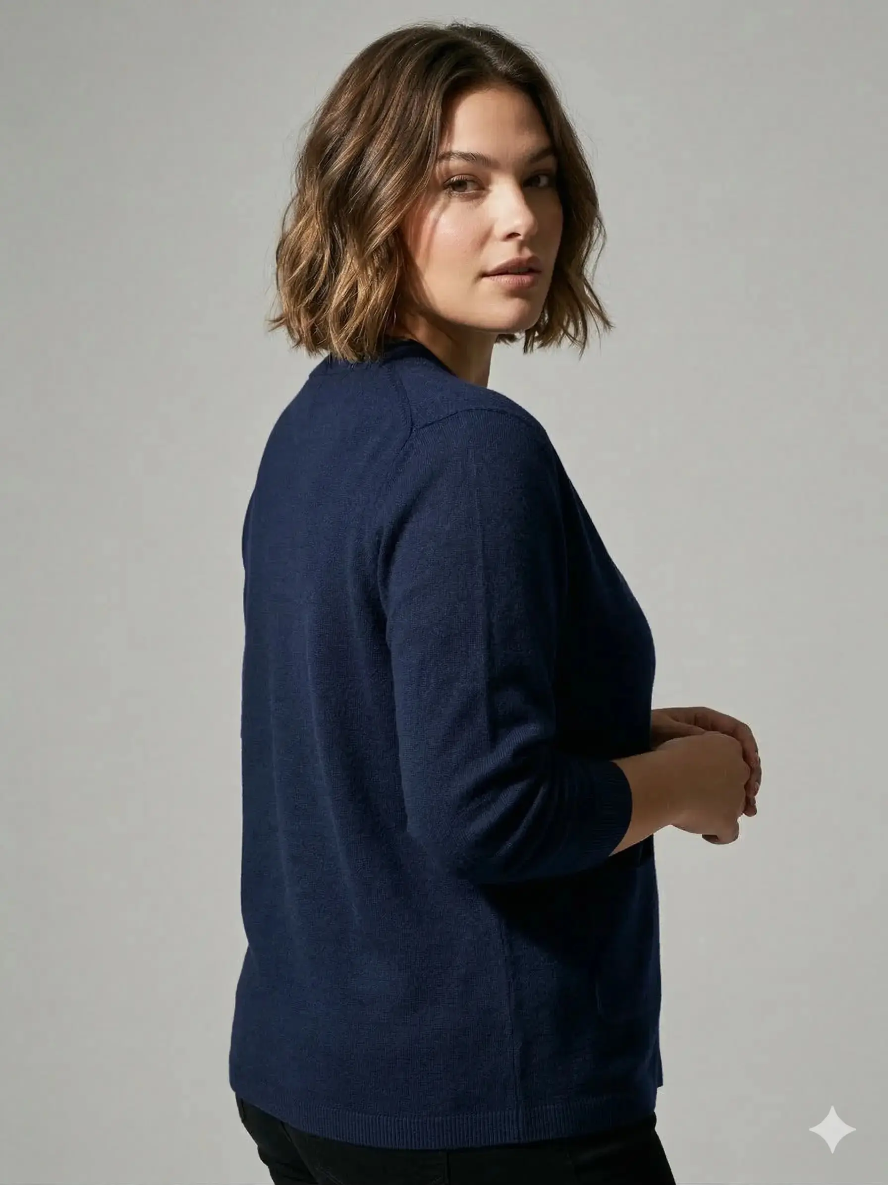 Cardigan due bottoni - Image 3