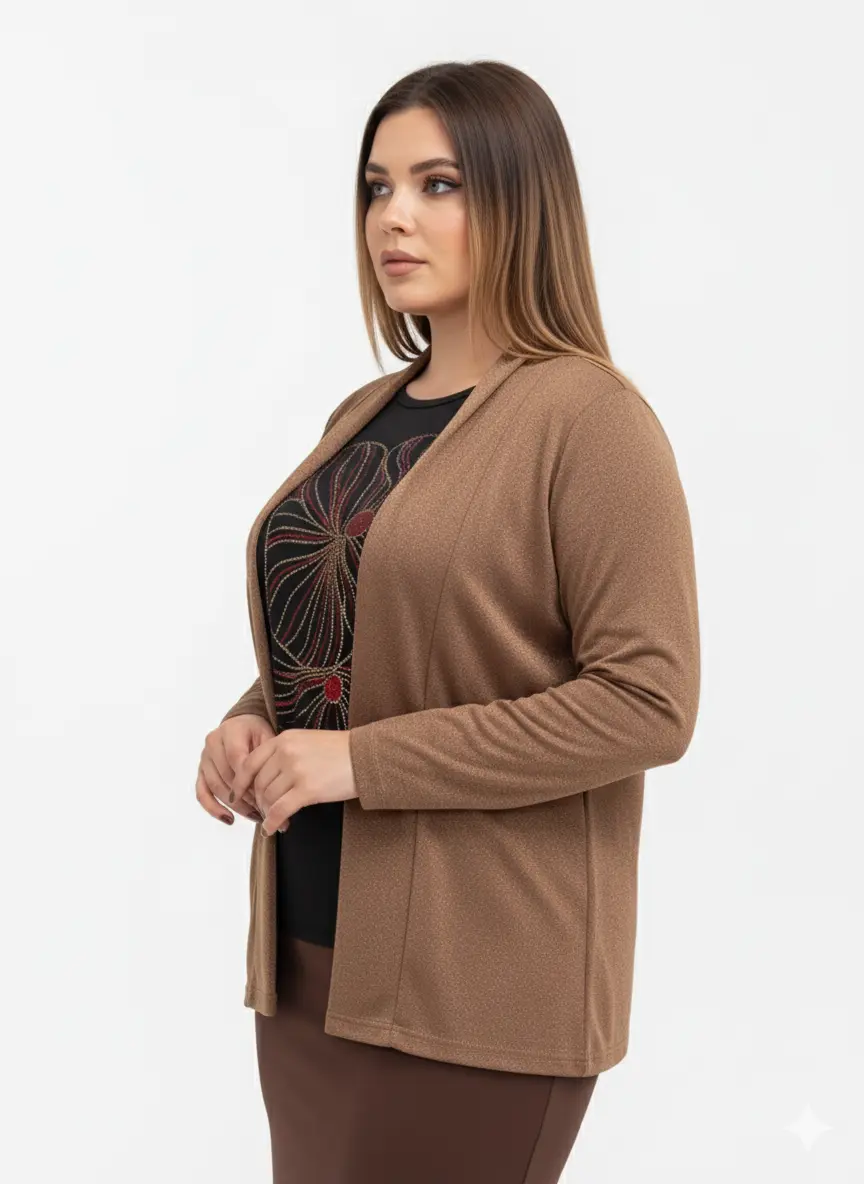 Cardigan in filo lurex - Image 8
