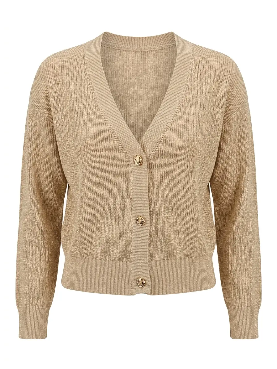 Cardigan scollo a V - Image 3