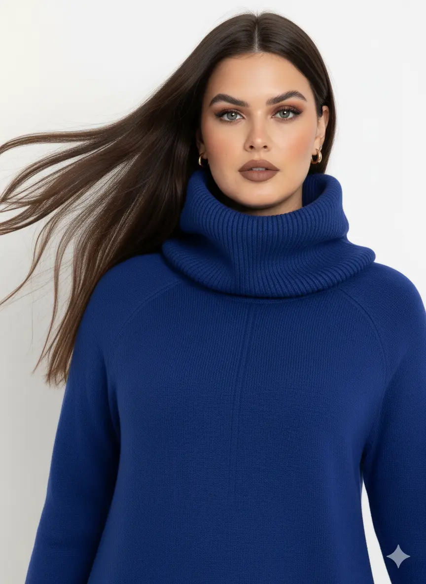 Maglia girocollo con collo staccabile - Image 10