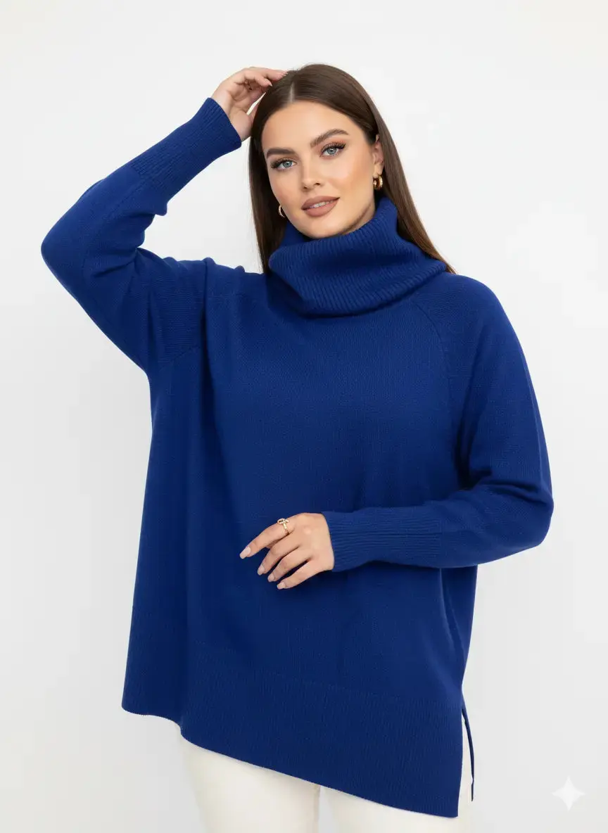 Maglia girocollo con collo staccabile - Image 3