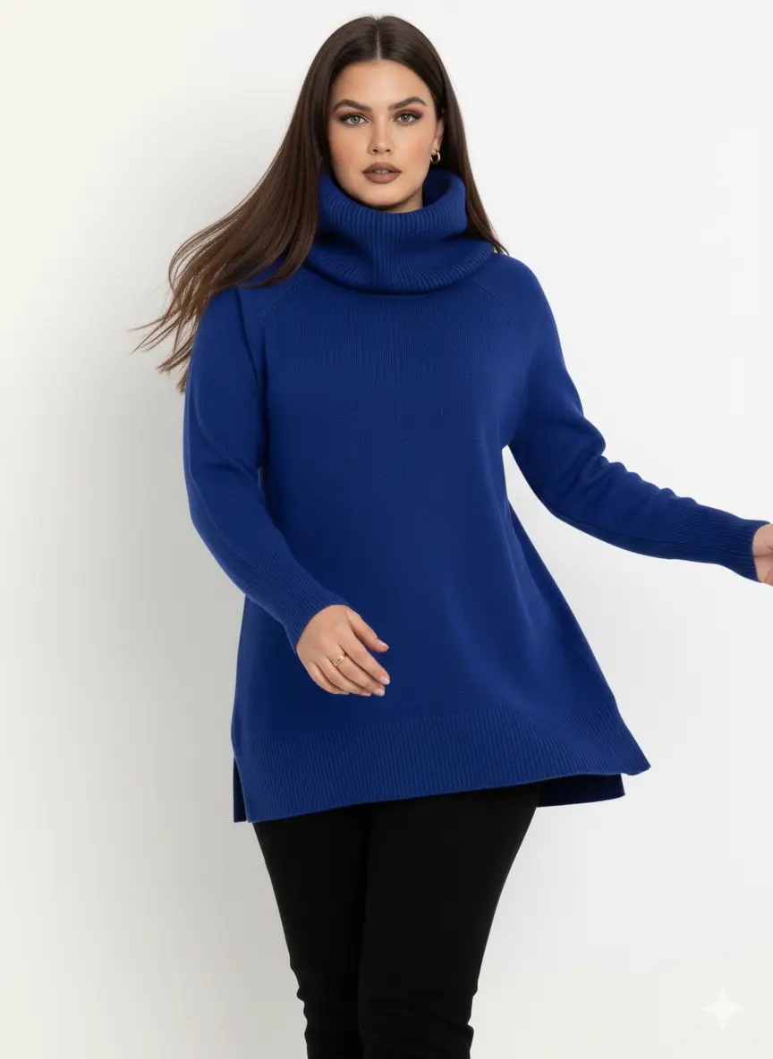 Maglia girocollo con collo staccabile - Image 6