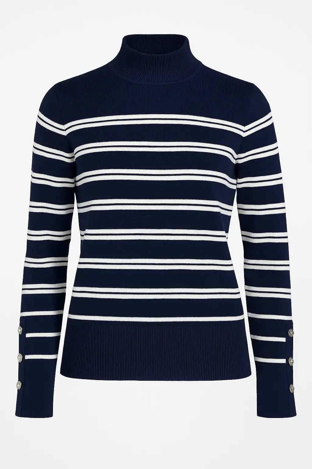Maglia lupetto a righe