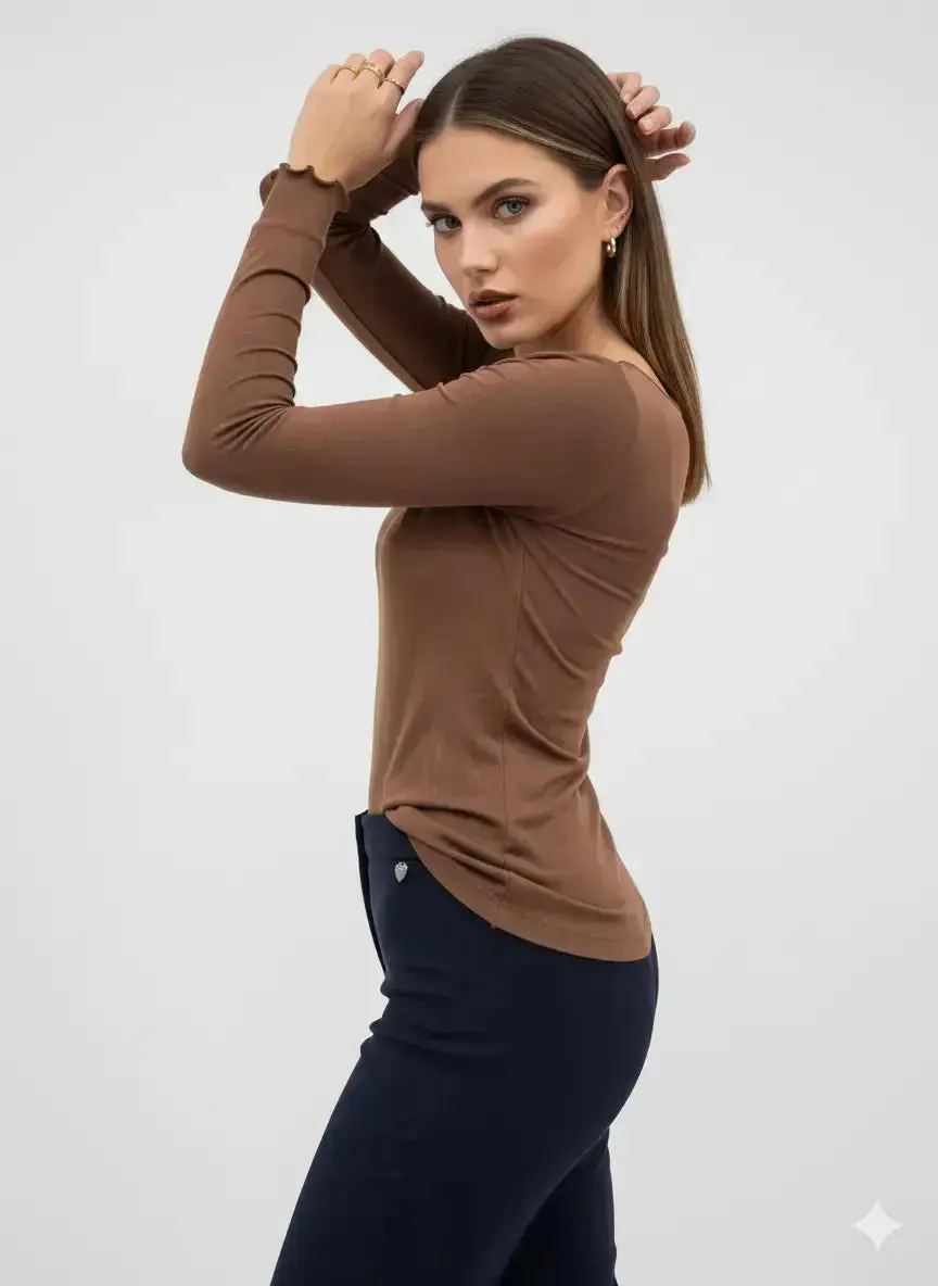 Maglia misto cashmere - Image 35