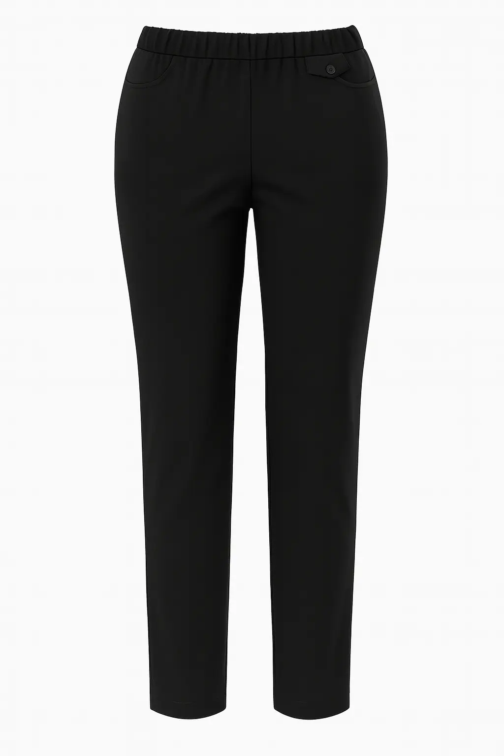 Pantalone elasticizzato gamba dritta - Image 9