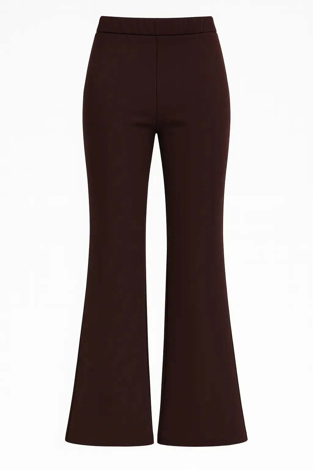 Pantalone flare con bustino elastico