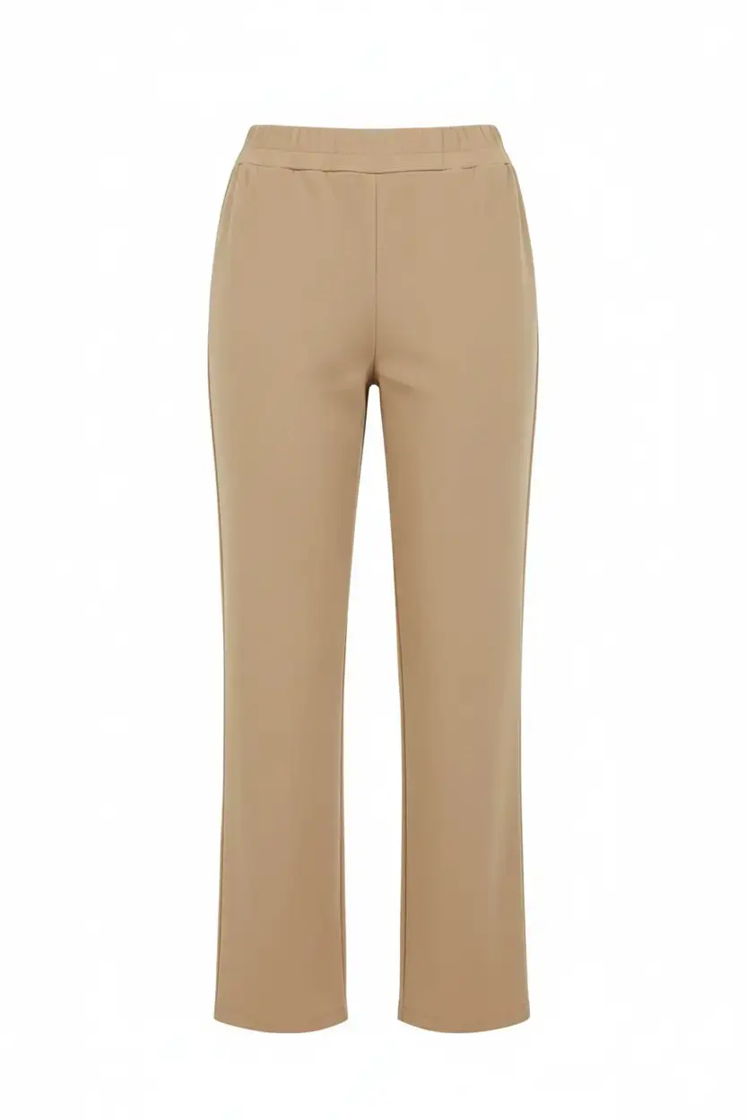 Pantalone gamba dritta con bustino elastico - Comfy® - Image 13