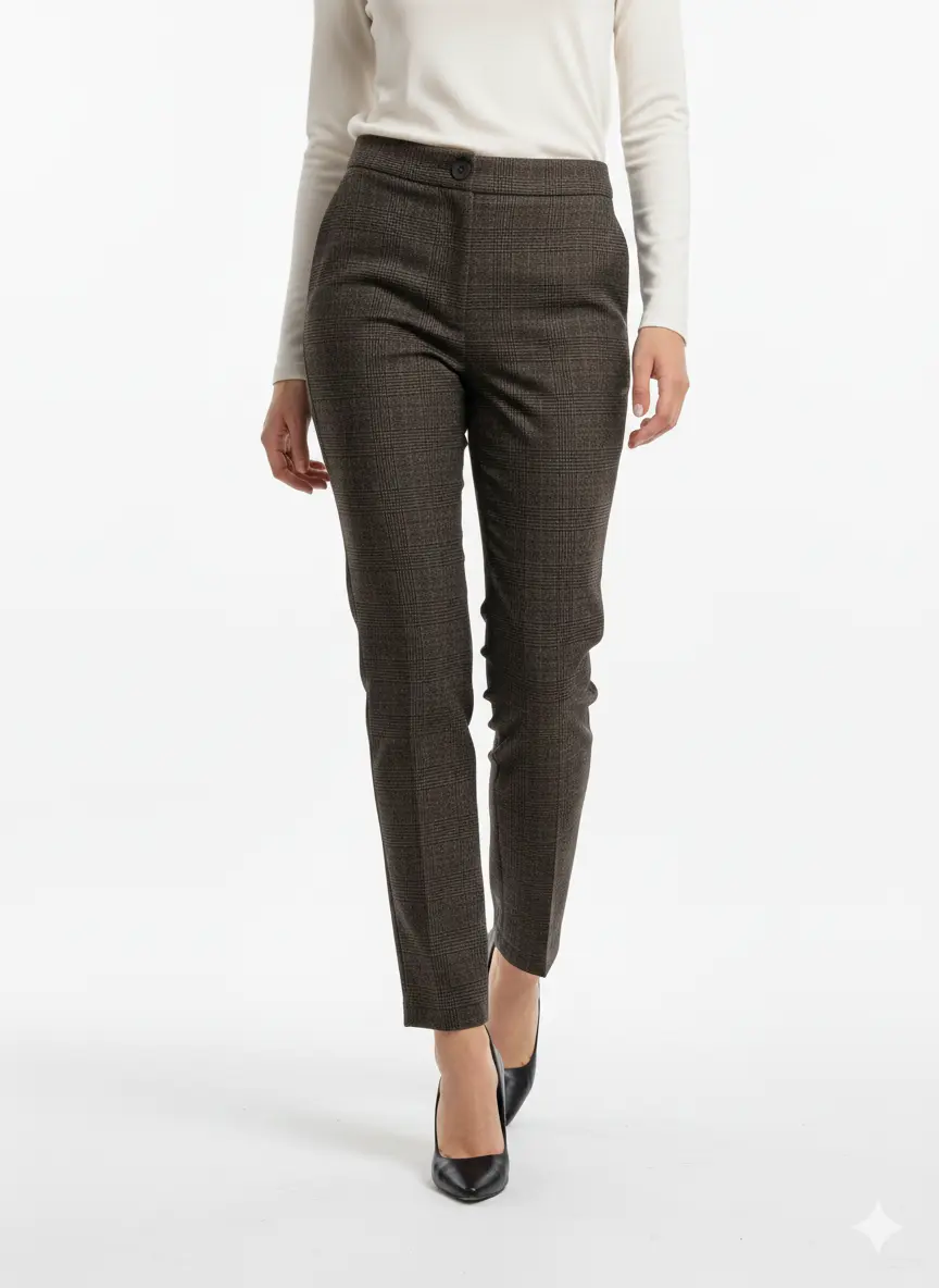 Pantalone gamba dritta principe di Galles - Image 6