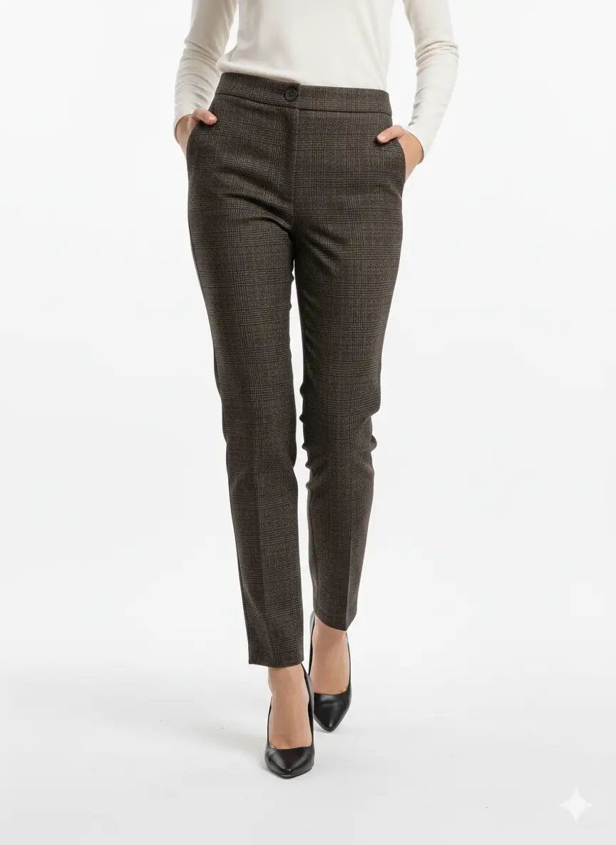 Pantalone gamba dritta principe di Galles - Image 7