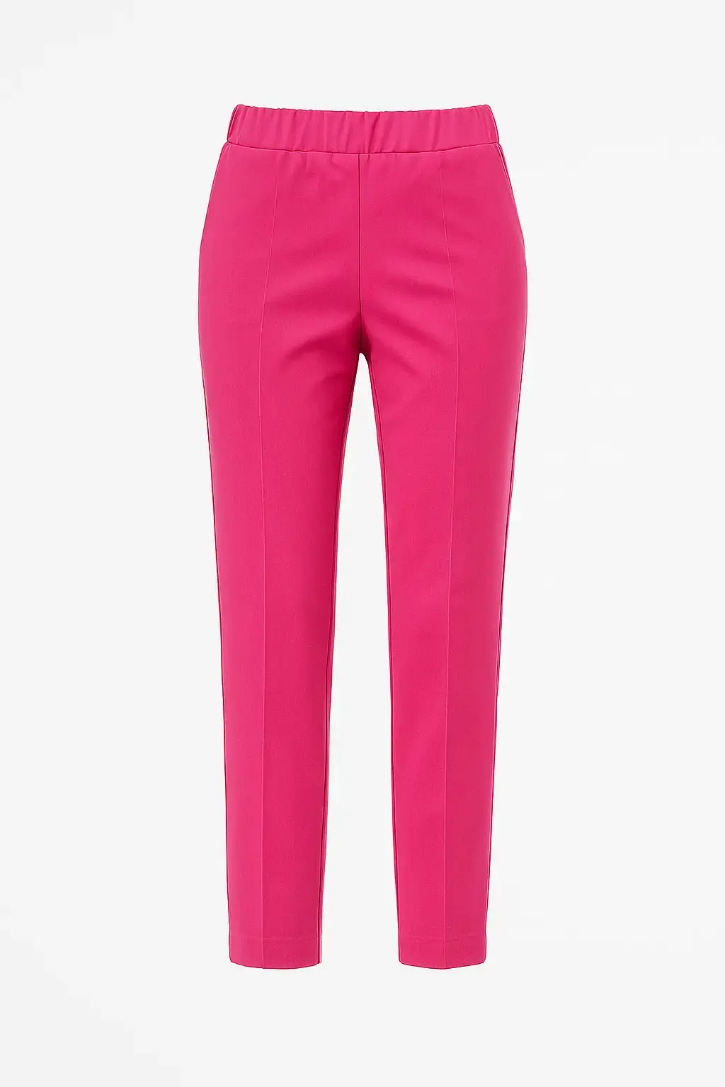 Pantalone in rasatello di cotone slim fit