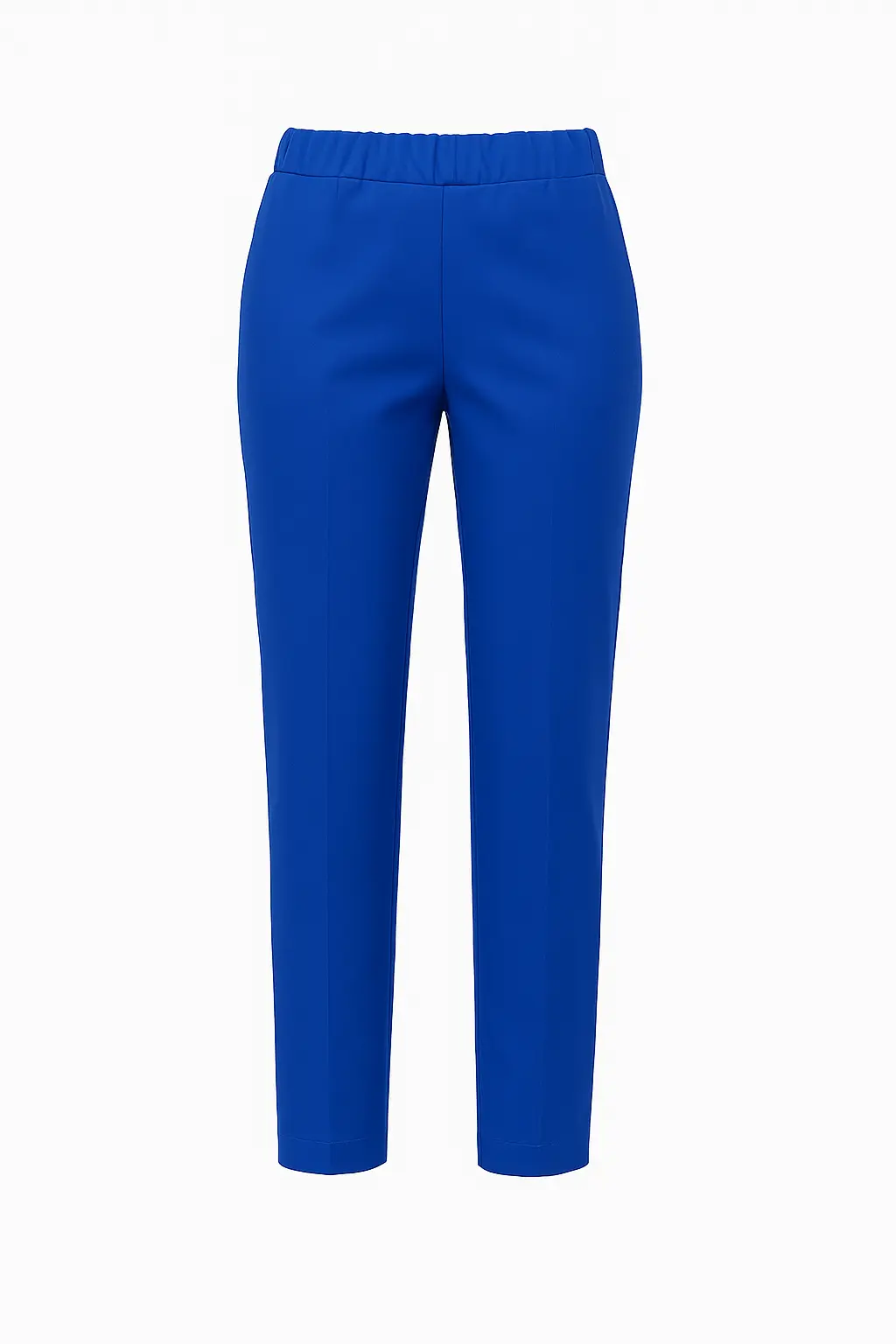 Pantalone in rasatello di cotone slim fit - Image 5