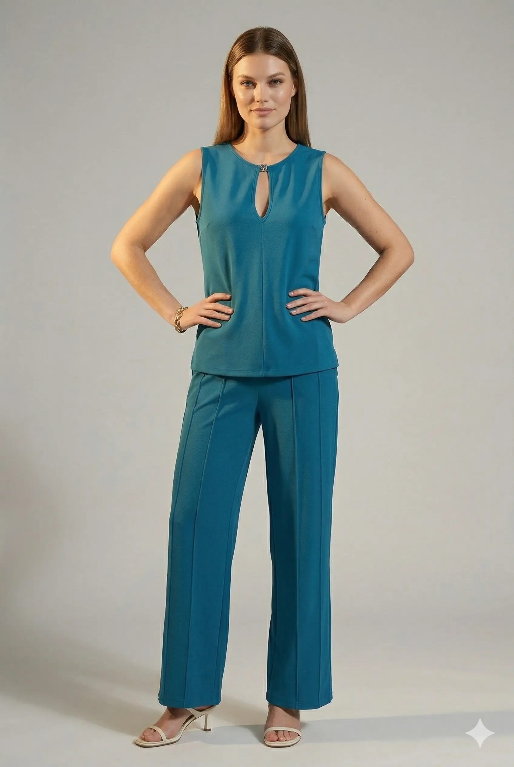 Pantalone in tinta unita - Image 4