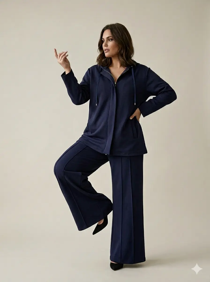 Pantalone modal a zampetta - Image 3