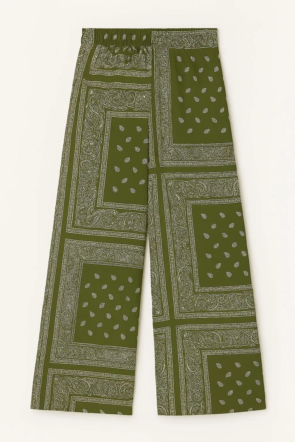 Pantaloni ampi con stampa bandana - Image 6
