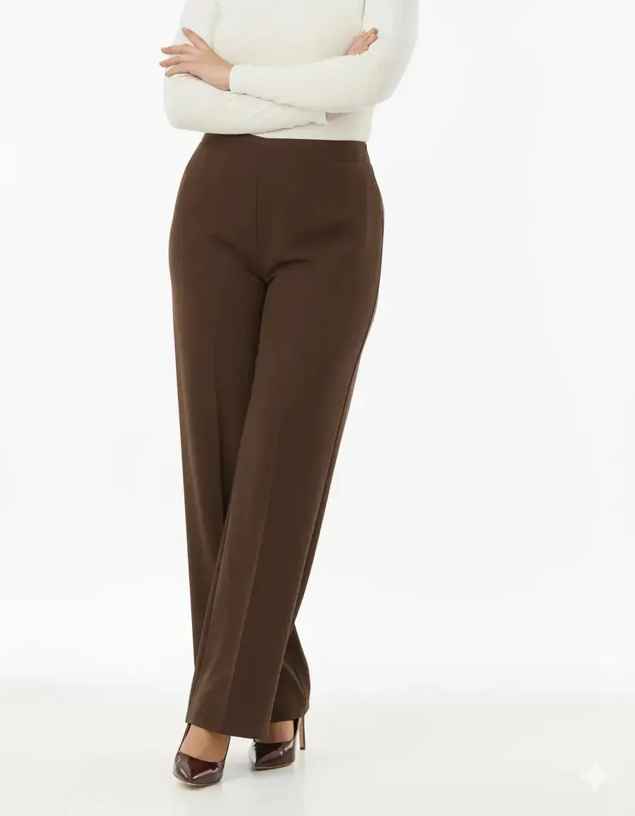Pantalone palazzo con bustino elastico - Comfy® - Image 13