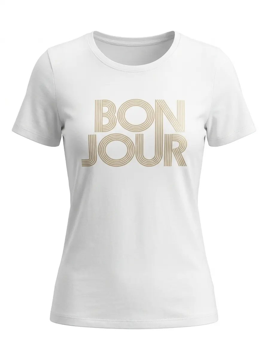 T-Shirt Bonjour
