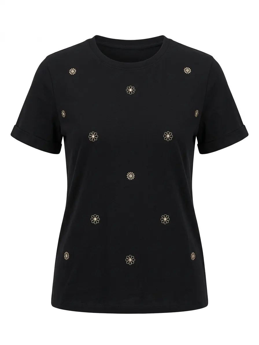 T-Shirt con Margherite
