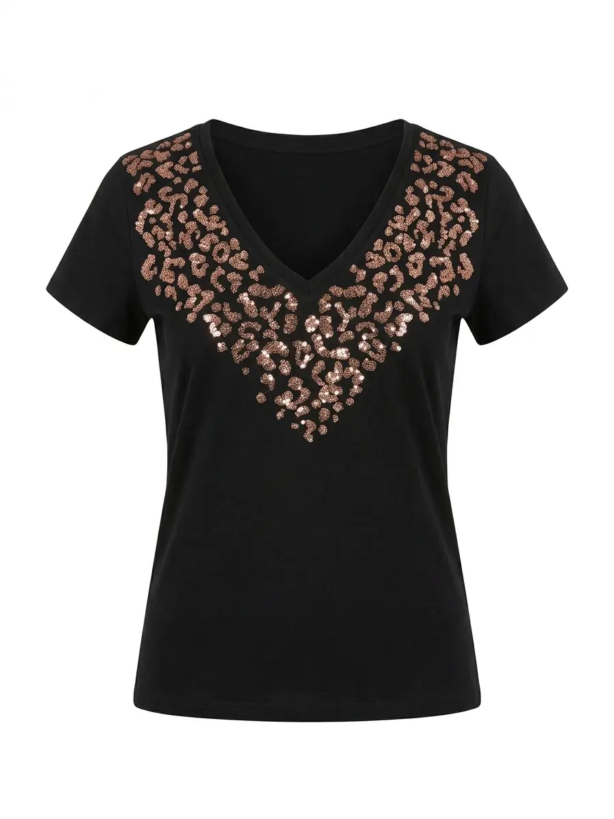 T-Shirt Paillettes - Image 3