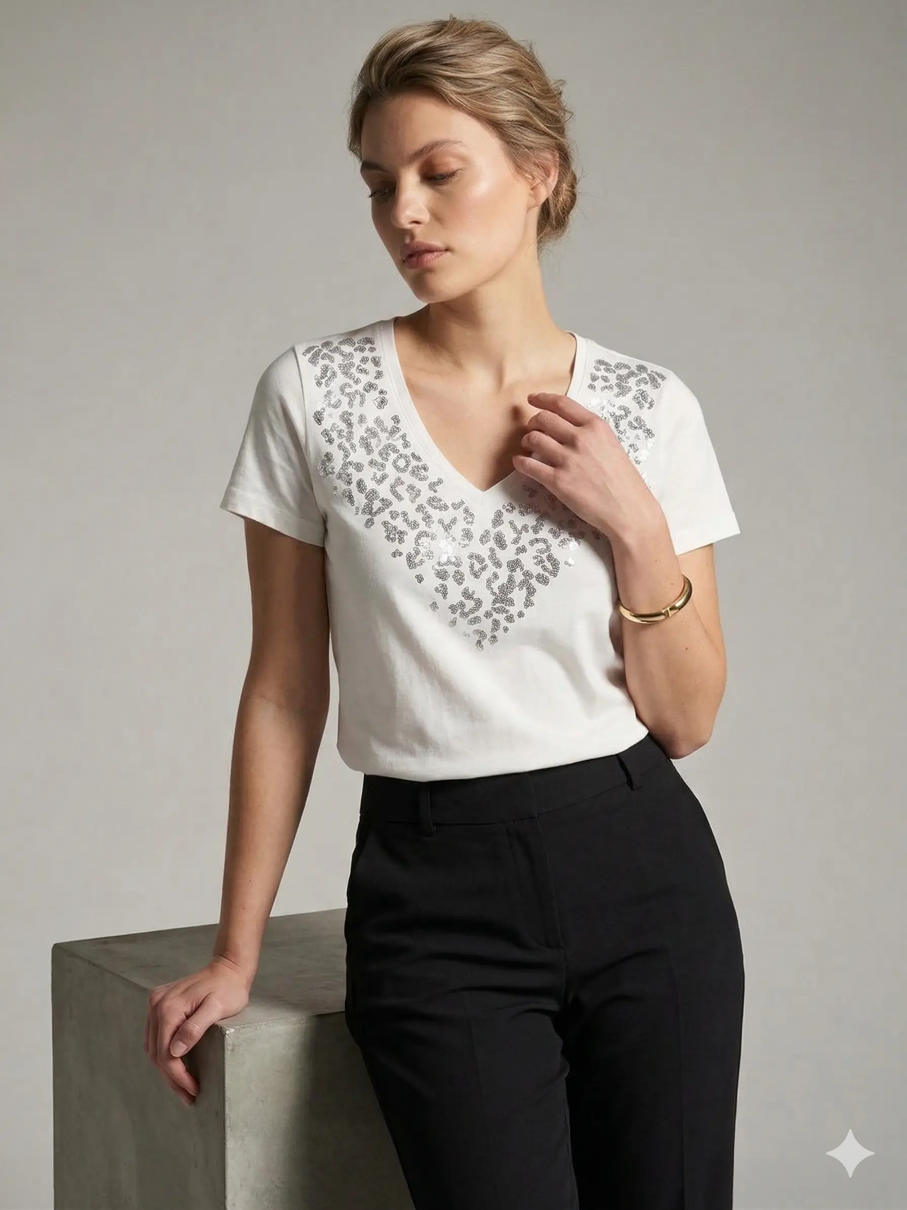 T-Shirt Paillettes - Image 4
