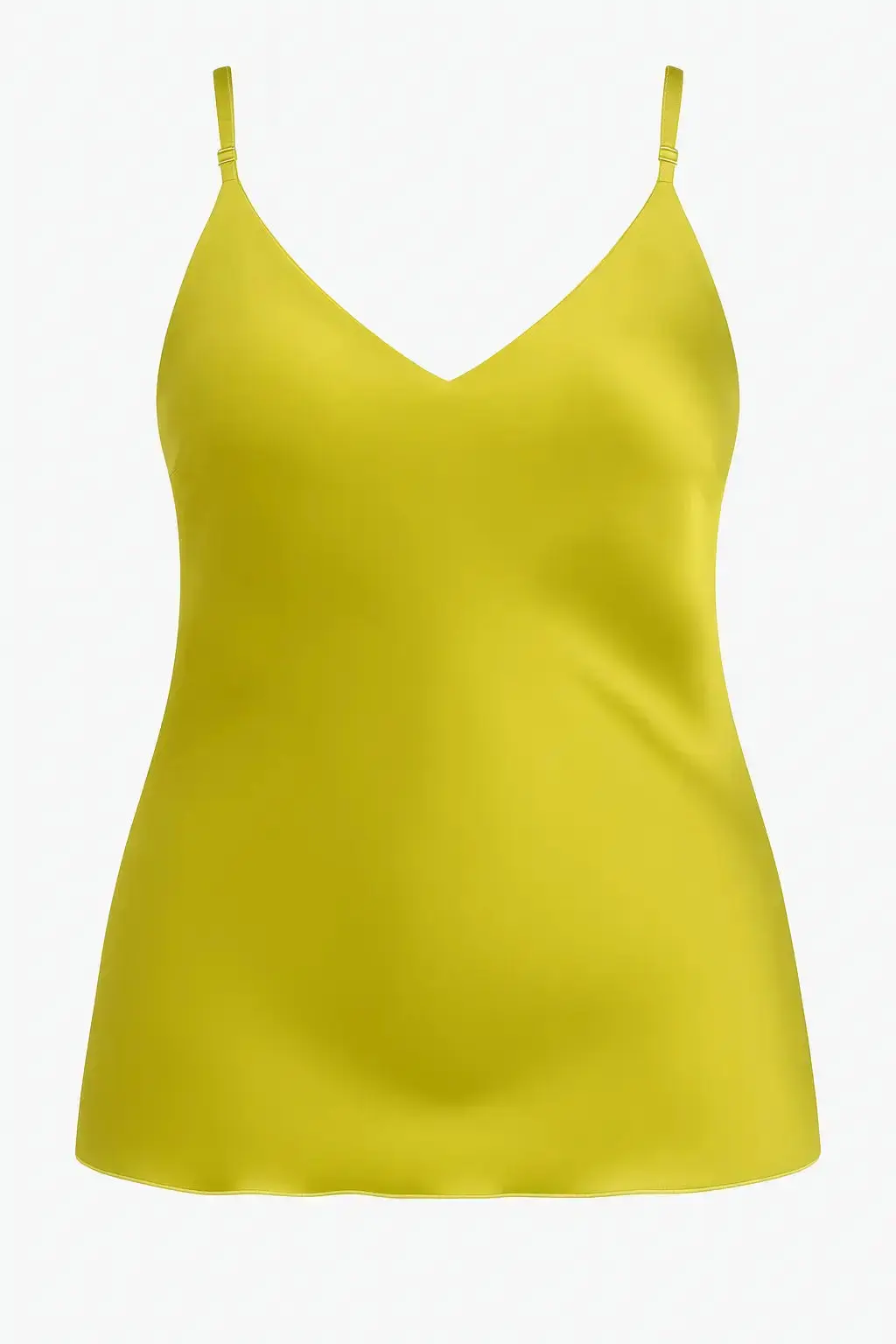 Top in raso con scollo a V e bretelle regolabili - Image 7