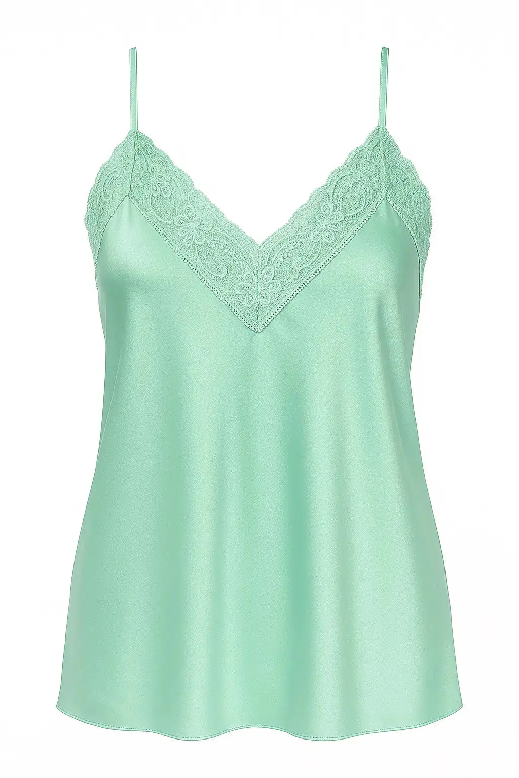 Top scollo a V con inserti in pizzo a tono - Image 12