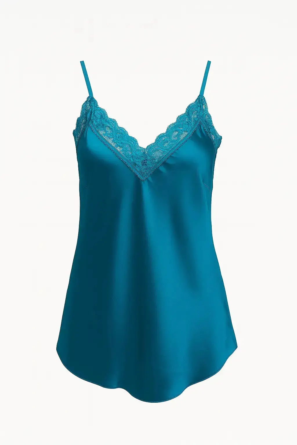 Top scollo a V con inserti in pizzo a tono - Image 24
