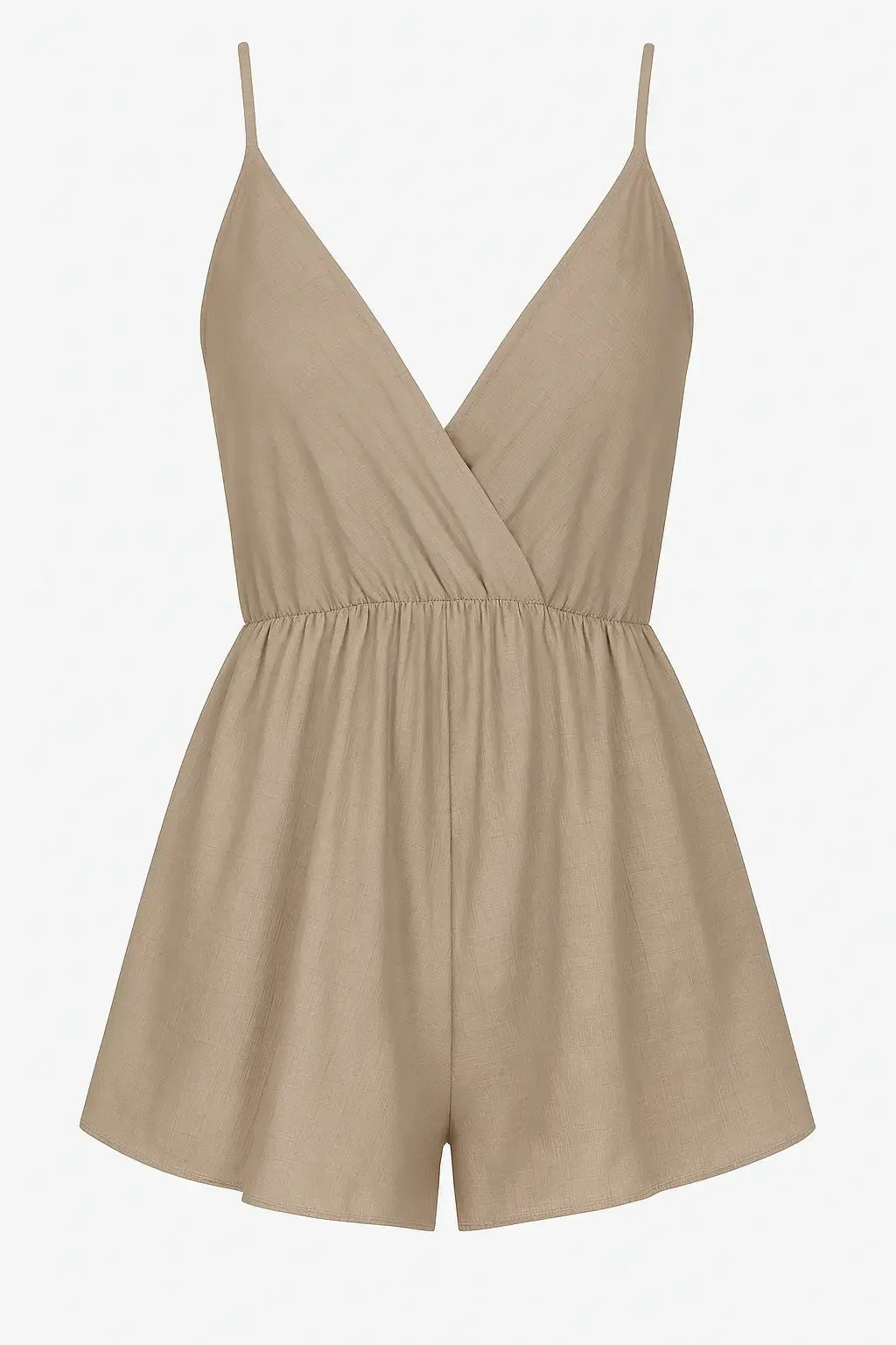 Tuta estiva con spalline sottili e shorts ampi - Image 9